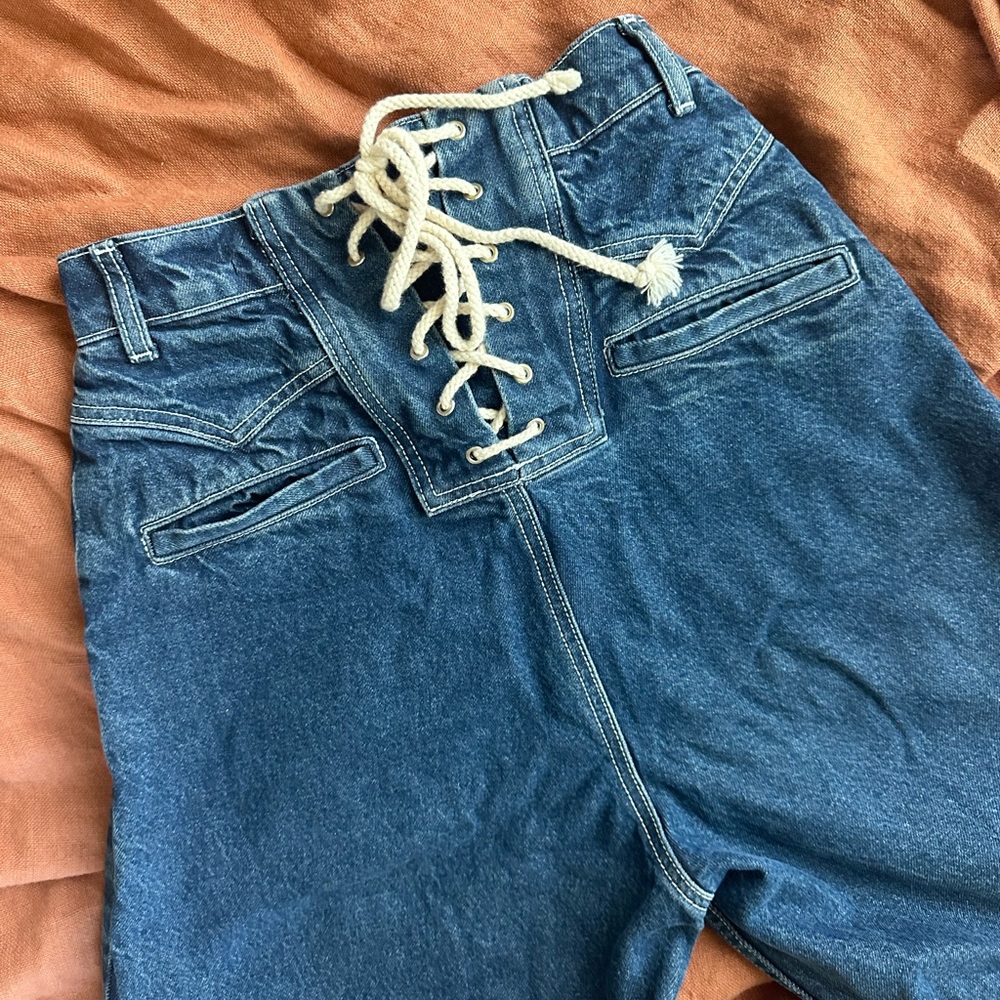 Returned: Rudy Jude Back Lace Jeans Size 0